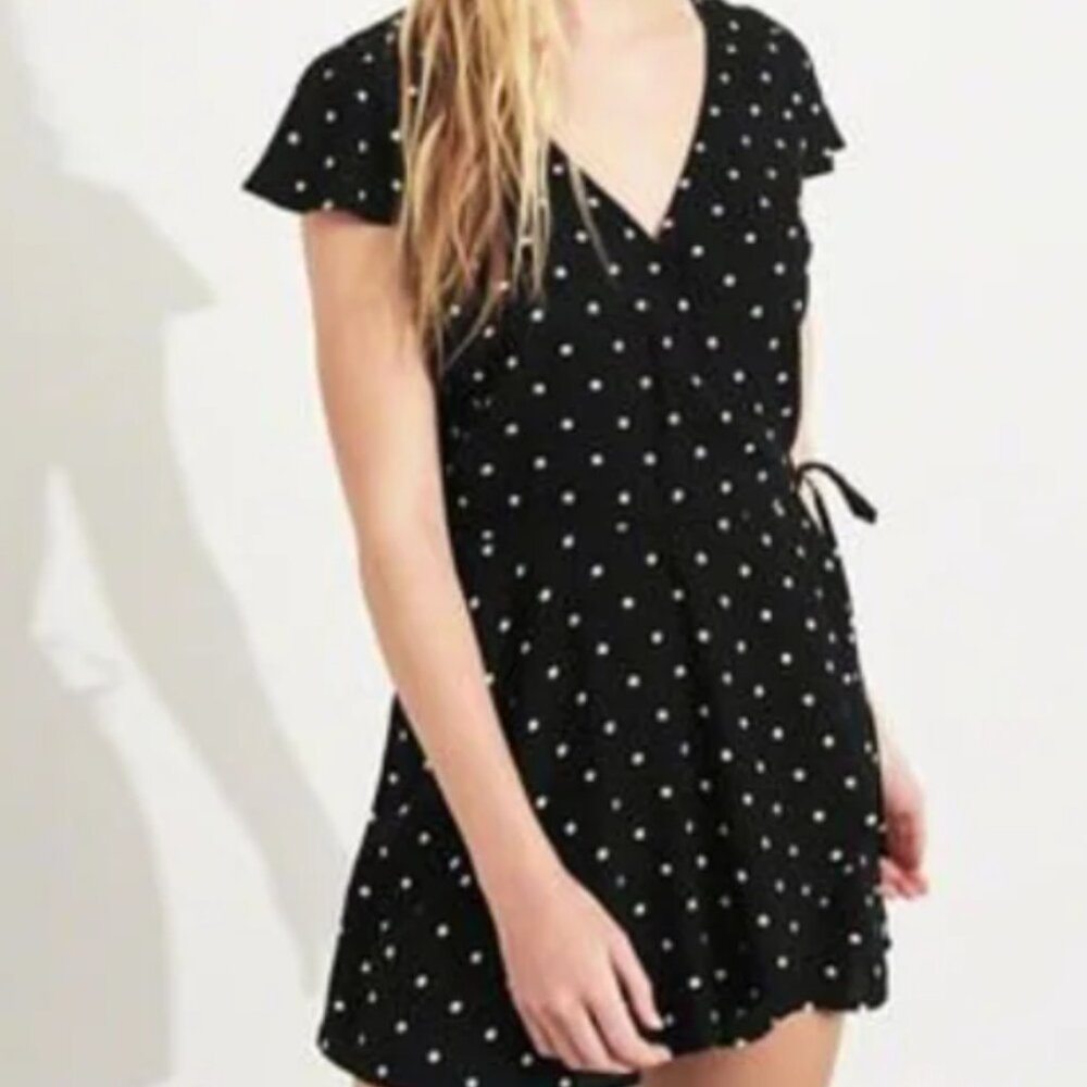 Hollister Polka Dot Romper